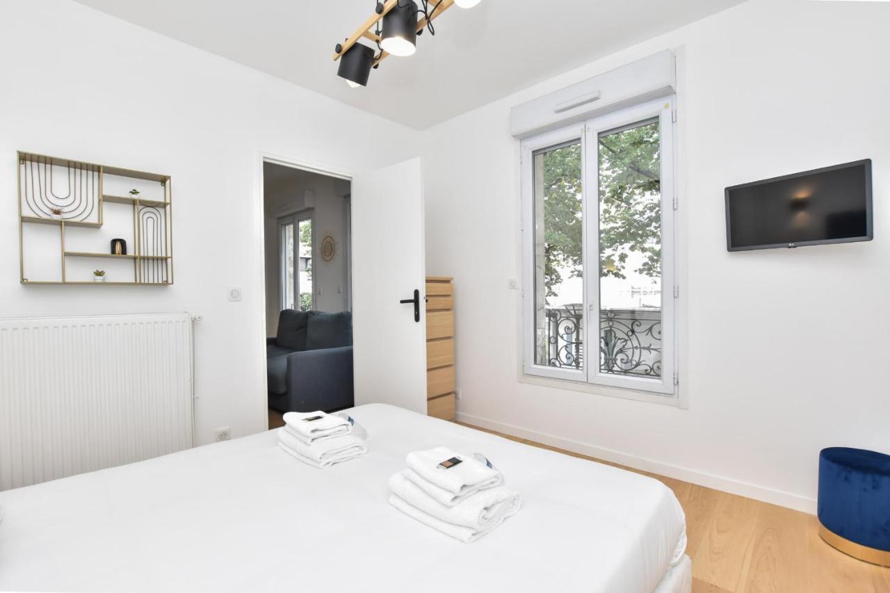 Cosy 1Br - Place Saint Fargeau Paris Exterior foto